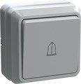 Выключатель кнопочный 1-кл. ОП Октава 10А IP20 ВСк20-1-0-ОБ бел. IEK EVO13-K01-10-DC 245853 - фото 16762899
