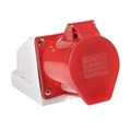 Розетка наружн. уст. 32А 380В 3P+РЕ+N IP44 (125) EKF ps-125-32-380 126630 - фото 16763197