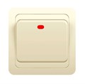Выключатель 1-кл. СП Classic 10А IP20 с индикацией крем. POWERMAN 1156499 67957 - фото 16763444