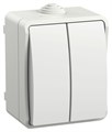 Выключатель 2-кл. ОП Форс IP54 ВС20-2-0-ФБ бел. IEK EVS20-K01-10-54-DC 1900854 - фото 16764067