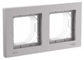 Рамка 2-пост. AtlasDesign Aqua IP44 алюм. SE ATN440302 1712805 - фото 16764704