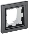 Рамка 1-м IP44 BRITE РУ-1-БрЧ-44 черн. IEK BR-M12-44-K02 1617302 - фото 16764988