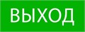 Пиктограмма "Выход" 320х120мм (для EXIT SAFEWAY-40) EKF pkal-01-01 1402807 - фото 16765390