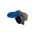 Розетка влагозащ. с крышкой с/з скрытая установка16А IP54 каучук Rexant 111-008 1356172 - фото 16765487