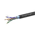 Кабель витая пара F/UTP кат.5E 4х2х24AWG solid Cu PE Out. Median 305м (м) SUPRLAN 01-1034-1 13407519 - фото 16765543