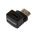 Переходник аудио гнездо HDMI - штекер HDMI угловой блист. Rexant 06-0176-A 1256454 - фото 16765836
