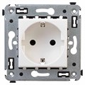 Розетка 1-м СП 2мод. Avanti "Белое облако" 16А IP20 2P+E защ. шторки бел. DKC 4400003 1236195 - фото 16765992