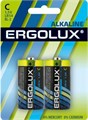 Элемент питания алкалиновый C/LR14 1.5В Alkaline BL-2 (блист.2шт) Ergolux 11751 477265 - фото 16766084