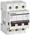 Выключатель нагрузки (мини-рубильник) 3п ВН-32 3Р 63А GENERICA MNV15-3-063 465342 - фото 16766191