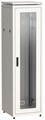 Шкаф сетевой 19дюйм LINEA N 42U 600х600мм стекл. передн. дверь (3 коробки) сер. ITK LN35-42U66-G 309784 - фото 16766397