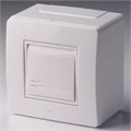 Коробка с выключателем 1-кл. 2мод. ОП Brava 16А IP20 PDD-N60 бел. DKC 10002 155003 - фото 16767145