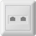 Розетка телефонная 2-м СП W59 RJ11 1А бел. SchE RSI-251TT-18(РСИ-251TT-18) 130789 - фото 16767225
