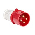 Вилка переносная 024 32А 3P+PE 380В IP44 EKF ps-024-32-380 126468 - фото 16767276