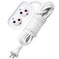 Удлинитель 2х3м без заземл. 6А IP20 У6-011М ПВС 2х0.75 UNIVersal 011М-03 47822 - фото 16767435
