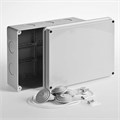 Коробка распределительная ОП 240х195х90мм IP55 без гермет. Ruvinil 67066 45383 - фото 16767453