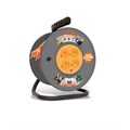 Удлинитель на катушке 4х30м без заземл. 6А IP44 ВЕМ-250 ПВС 2х0.75 термозащита UNIVersal 9634148 59499 - фото 16767461