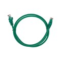 Патч-корд U/UTP CAT 6 RJ45-RJ45 26AWG LSZH зеленый 1м Rexant 02-0296-1 1742748 - фото 16767629