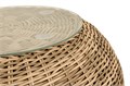 "Барселона" кофейный столик из искусственного ротанга, цвет соломенный YH-S4093G-1 - фото 16769914
