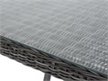 "Латте" плетеный стол из искусственного ротанга 200х90см, цвет графит YH-T4766G-2 graphite - фото 16770210