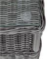 "Форио" столик кофейный из искусственного ротанга, цвет графит YH-S4676W-2 graphite - фото 16770328