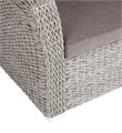 "Капучино" кресло из искусственного ротанга (гиацинт), цвет серый YH-C1130W-3-TW gray - фото 16770436