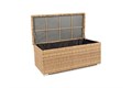 "Порту" сундук водонепроницаемый из искусственного ротанга, цвет соломенный YH-Y218W - фото 16770489