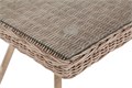 "Латте" плетеный стол из искусственного ротанга 160х90см, цвет бежевый YH-T4766G-1 beige - фото 16770576