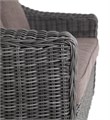 "Кон Панна" диван из искусственного ротанга двухместный, цвет графит YH-C2808W graphite - фото 16770730