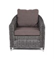"Кон Панна" кресло из искусственного ротанга, цвет графит YH-C1808W graphite - фото 16771054