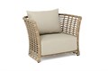 "Валенсия" кресло из искусственного ротанга, цвет соломенный YH-C1250W - фото 16771159