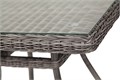 "Айриш" стол плетеный из искусственного ротанга, цвет графит YH-T4428G graphite - фото 16771319