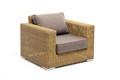 "Боно" кресло из искусственного ротанга, цвет соломенный YH-C1515W - фото 16771626