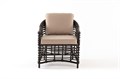 "Ницца" кресло из искусственного ротанга, цвет бронзовый YH-C1220W - фото 16771710