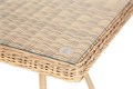 "Айриш" стол плетеный из искусственного ротанга, цвет соломенный YH-T4428G - фото 16771965