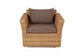 "Капучино" кресло из искусственного ротанга, цвет соломенный YH-C1130W-3 - фото 16772056