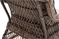 "Гранд Латте" кресло из искусственного ротанга, цвет коричневый YH-C1881W brown - фото 16772570