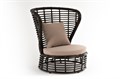 "Парма" кресло из искусственного ротанга, цвет бронзовый YH-C1240W Bronze - фото 16772880