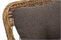 "Цесена" кресло плетеное из искусственного ротанга, цвет соломенный YH-C1621W - фото 16772951