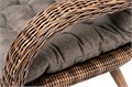 "Толедо" кресло плетеное с подушками, цвет коричневый YH-C1910W brown - фото 16772958