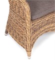 "Равенна" плетеное кресло из искусственного ротанга (гиацинт), цвет соломенный YH-C1103W TW - фото 16772995
