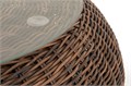"Барселона" журнальный столик из искусственного ротанга, цвет коричневый YH-S4093G brown - фото 16773184