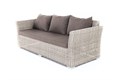 "Капучино" диван из искусственного ротанга трехместный, цвет бежевый YH-C3130W-3 beige - фото 16773212