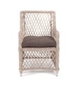 "Латте" плетеное кресло из искусственного ротанга, цвет бежевый YH-C1619W-2 beige - фото 16773736