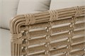 "Валенсия" диван из искусственного ротанга трехместный, цвет соломенный YH-C3250W - фото 16773904