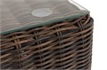 "Капри" журнальный столик плетеный, цвет коричневый YH-S4865G brown - фото 16773928