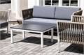 "Касабланка" лаунж-зона плетеная из роупа 4-местная, цвет серый KASS2C2T-4-SET gray - фото 16773998
