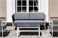 "Касабланка" лаунж-зона плетеная из роупа 4-местная, цвет серый KASS2C2T-4-SET gray - фото 16773999