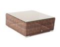 "Лунго" журнальный столик плетеный, цвет коричневый YH-S4019G brown - фото 16774325