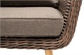 "Прованс" диван из искусственного ротанга трехместный, цвет коричневый YH-SYH272W-S3 brown - фото 16774497