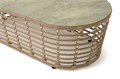 "Валенсия" журнальный столик из искусственного ротанга, цвет соломенный YH-S4251G - фото 16774619
